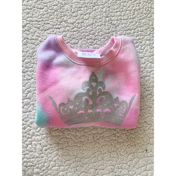 4T tie-dye sweater matching sweats - Picture 3 of 6
